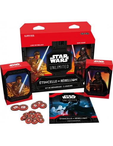 Kit de démarrage Étincelle de rébellion - Star Wars Unlimited