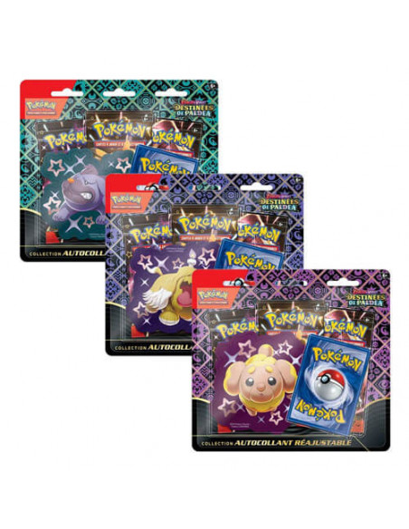 Pokémon Tripack EV4.5 Destinées de Paldea - Modèle Aléatoire
