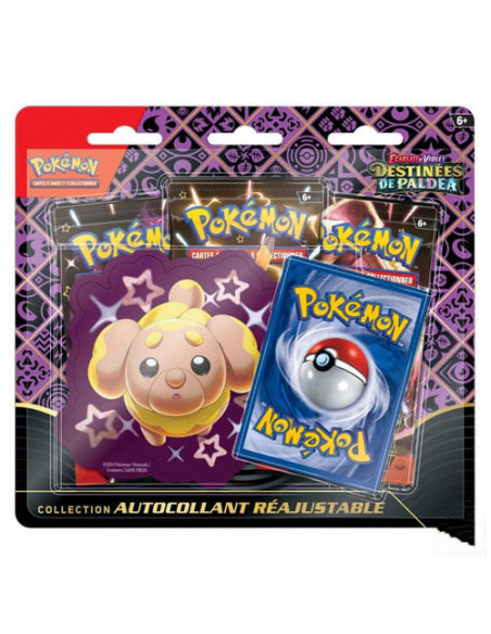 Pokémon Tripack EV4.5 Destinées de Paldea - Modèle Aléatoire