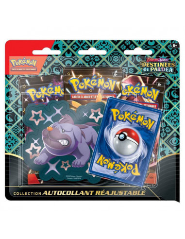 Pokémon Tripack EV4.5 Destinées de Paldea -...