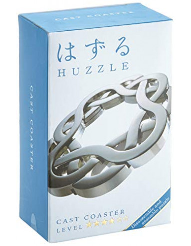 Gigamic- Huzzle Cast Coaster Diff.4 Casse Tête, CPCOA